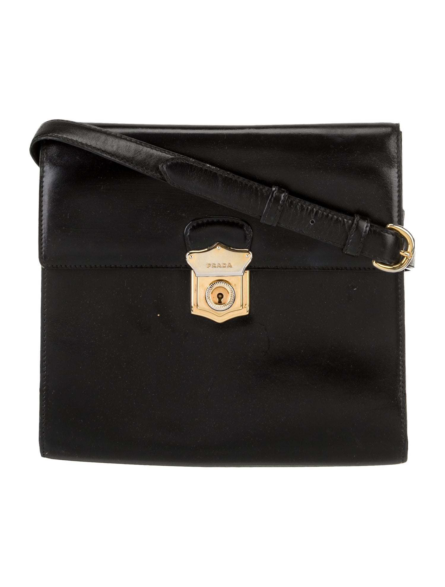 Prada Patent Leather Briefcase