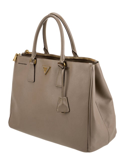 Prada Saffiano Cuir Leather Galleria Tote
