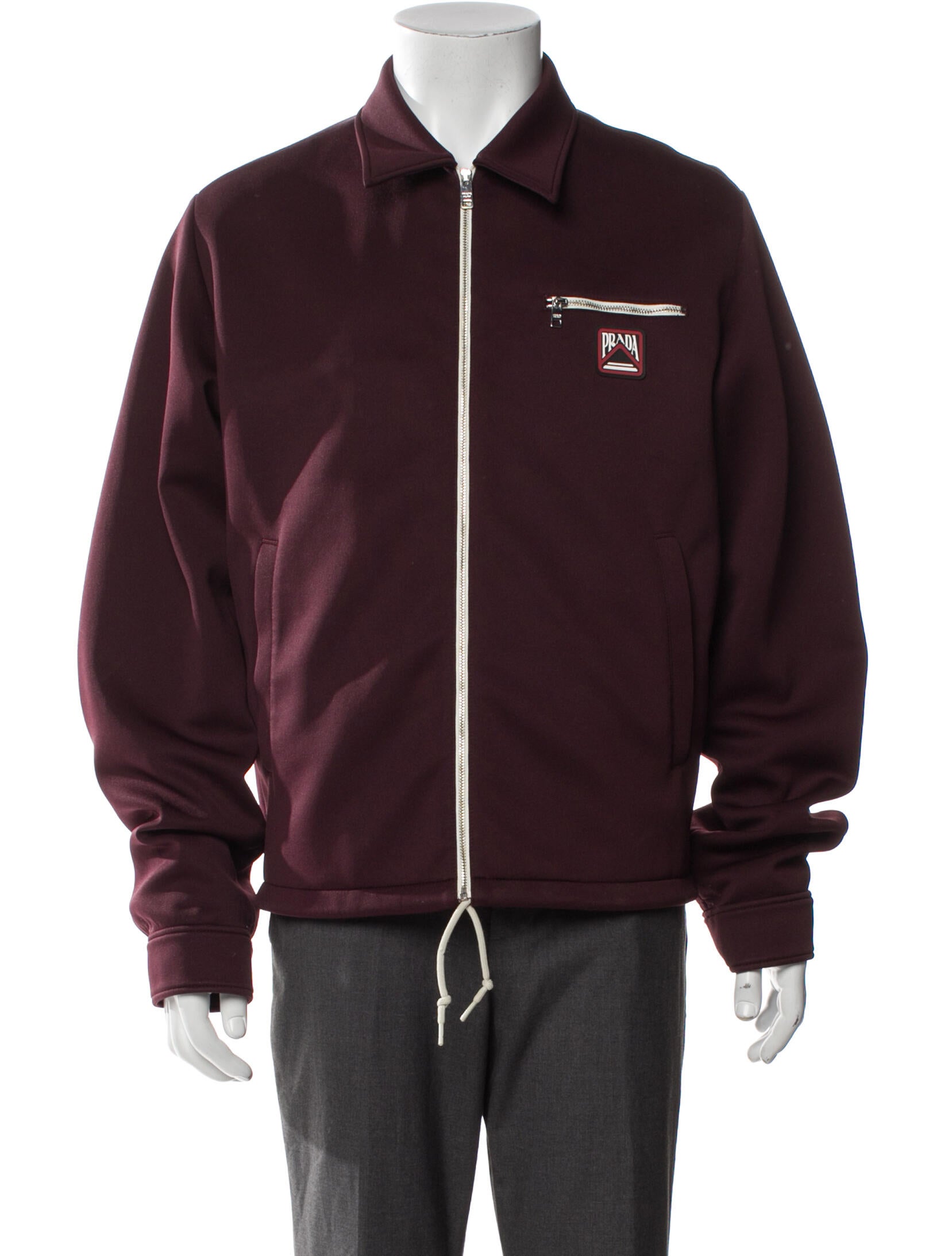 Prada 2019 Graphic Print Bomber Jacket