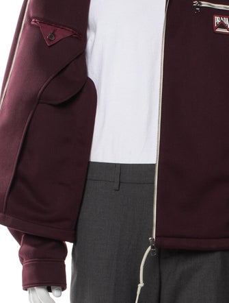 Prada 2019 Graphic Print Bomber Jacket