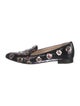 Prada Sequins Floral Print Loafers