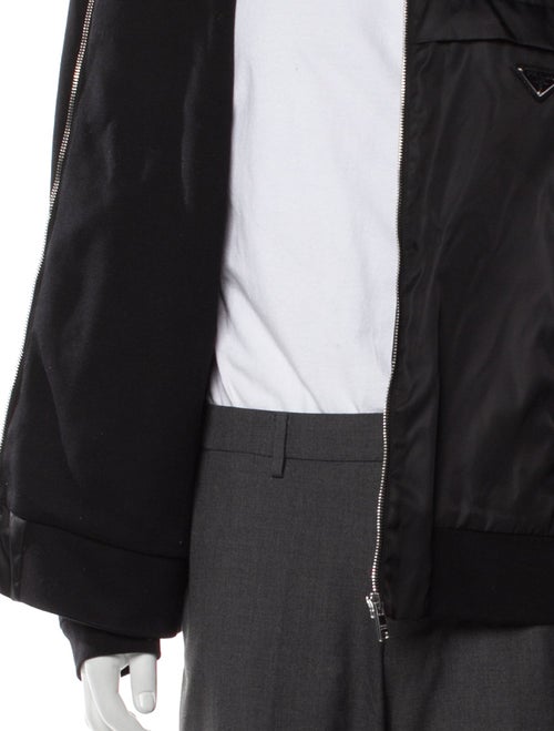 Prada 2019 Enameled Metal Triangle Windbreaker