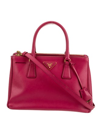 Prada Saffiano Cuir Leather Galleria Tote Small