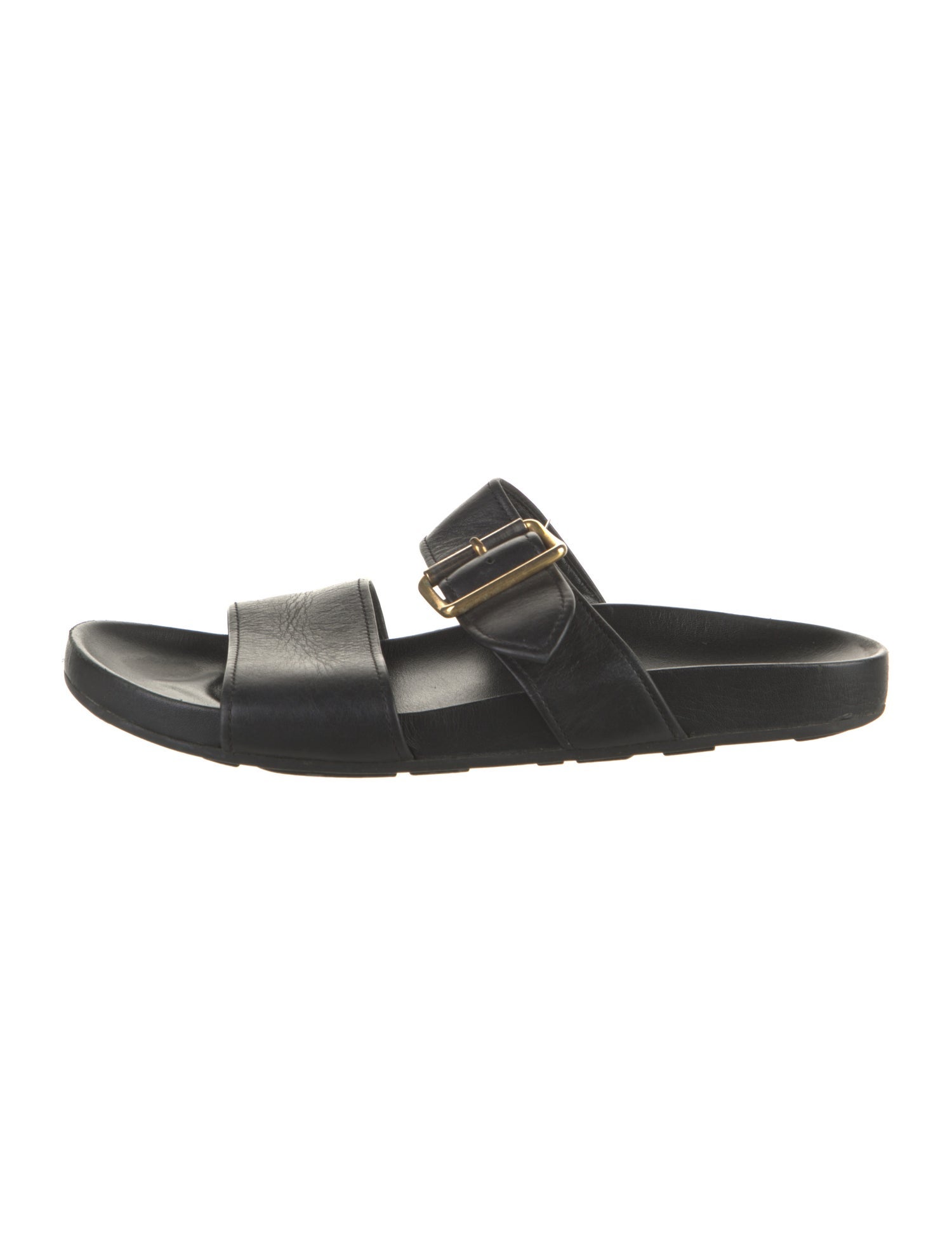 Prada Leather Slides