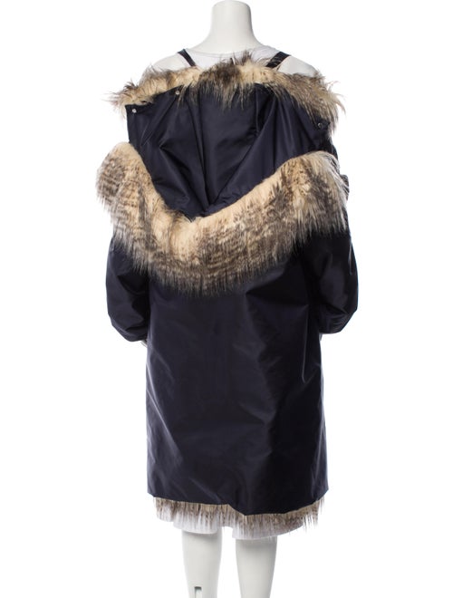 Prada 2021 Re-Nylon Faux Fur Coat