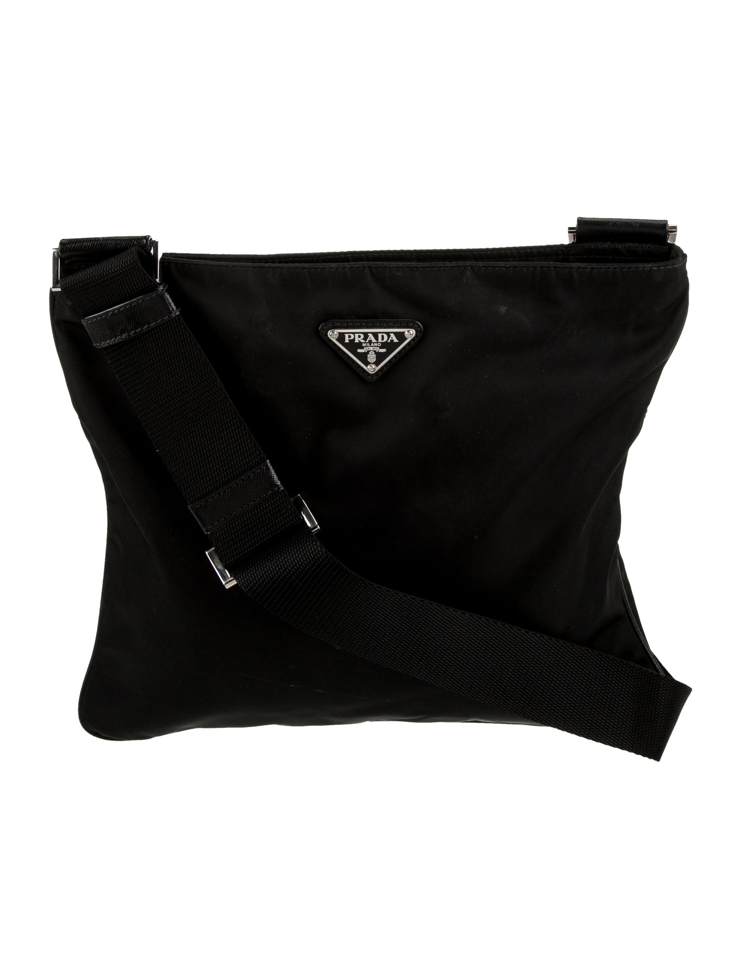 Prada Tessuto Nylon Messenger Bag