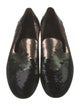 Prada Sequins Patterned Loafers