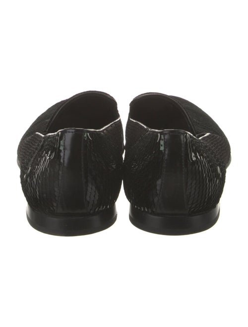 Prada Sequins Patterned Loafers