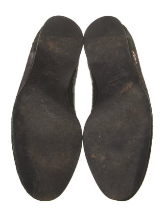 Prada Sequins Patterned Loafers