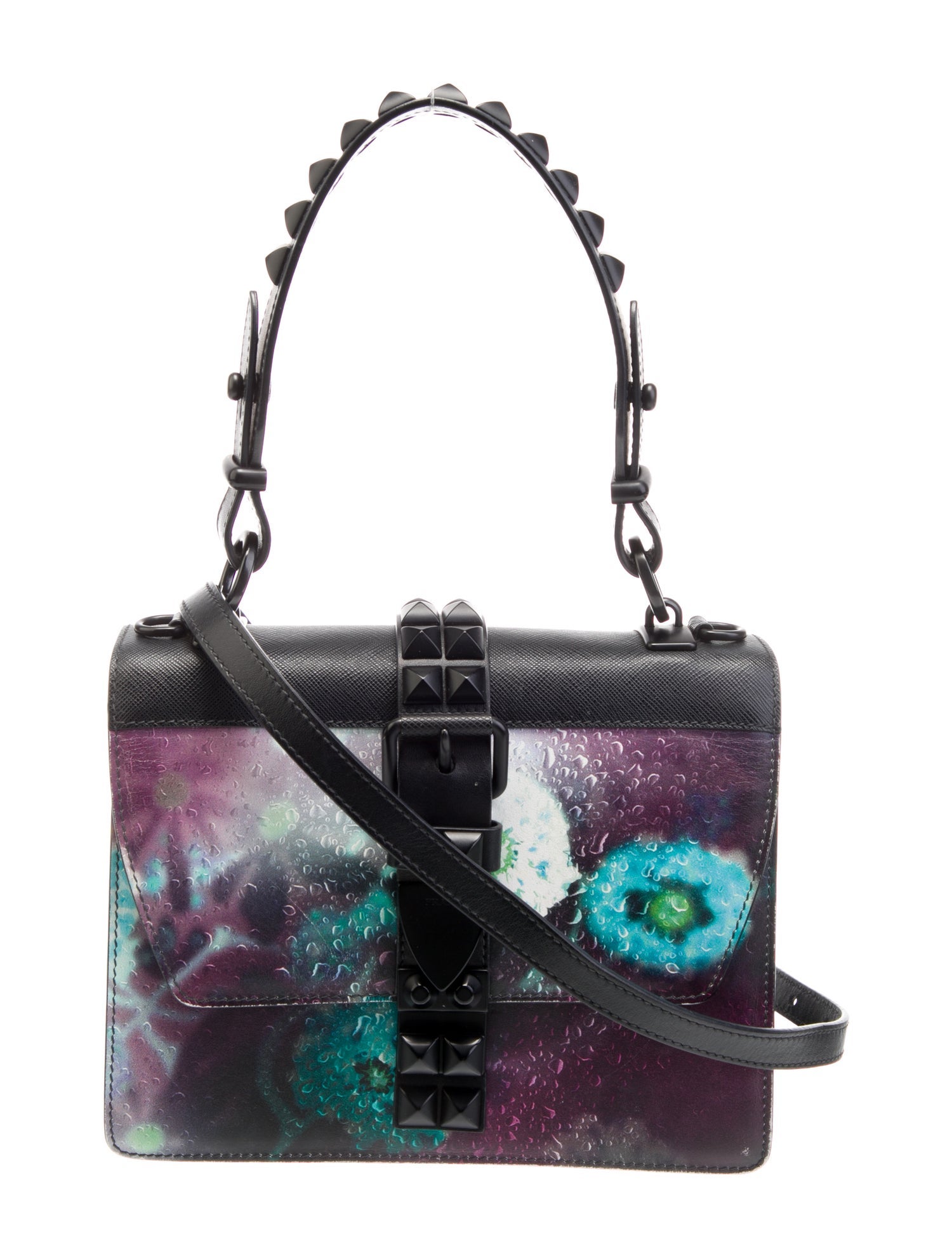 Prada Saffiano Leather Top Handle Bag