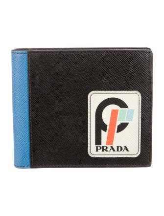 Prada Saffiano Cuir Leather Bifold Wallet
