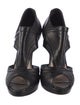Prada Leather D'Orsay Pumps