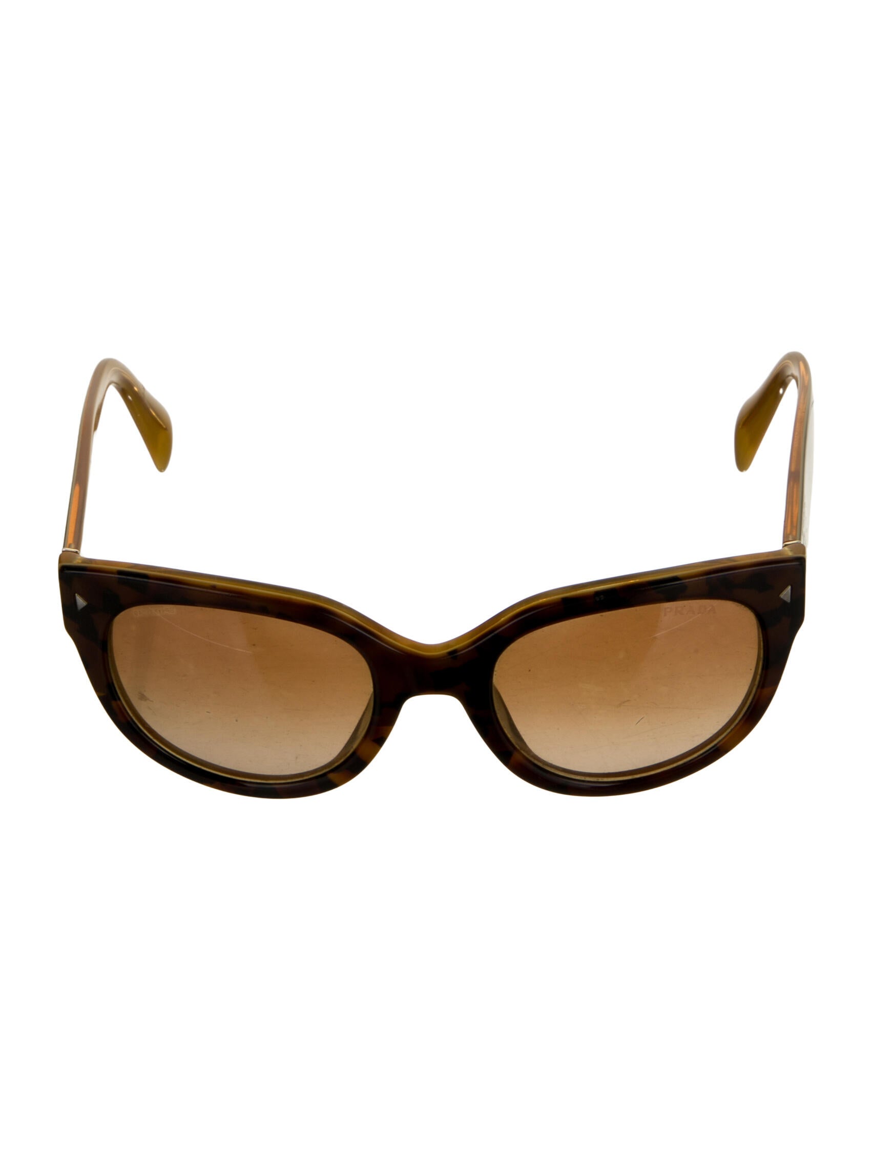 Prada Cat-Eye Tinted Sunglasses