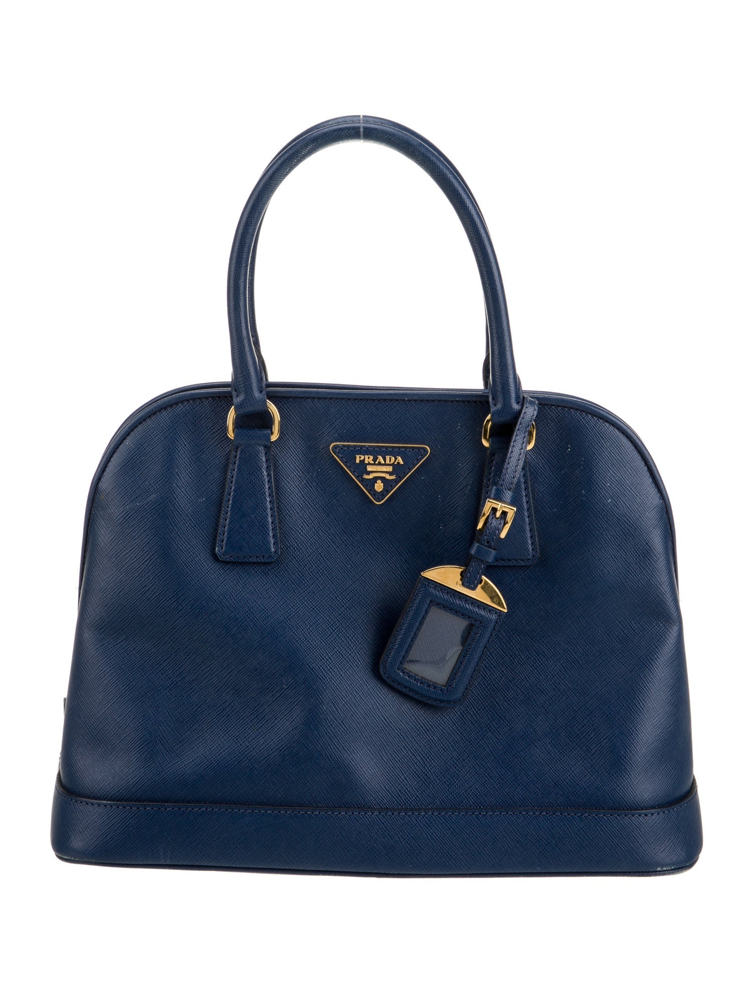 Prada Saffiano Leather Top Handle Bag