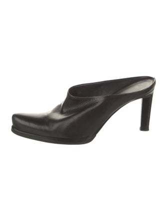 Prada Leather Mules