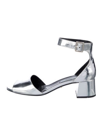 Prada Patent Leather Sandals