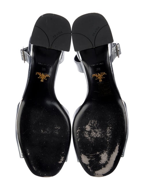 Prada Patent Leather Sandals
