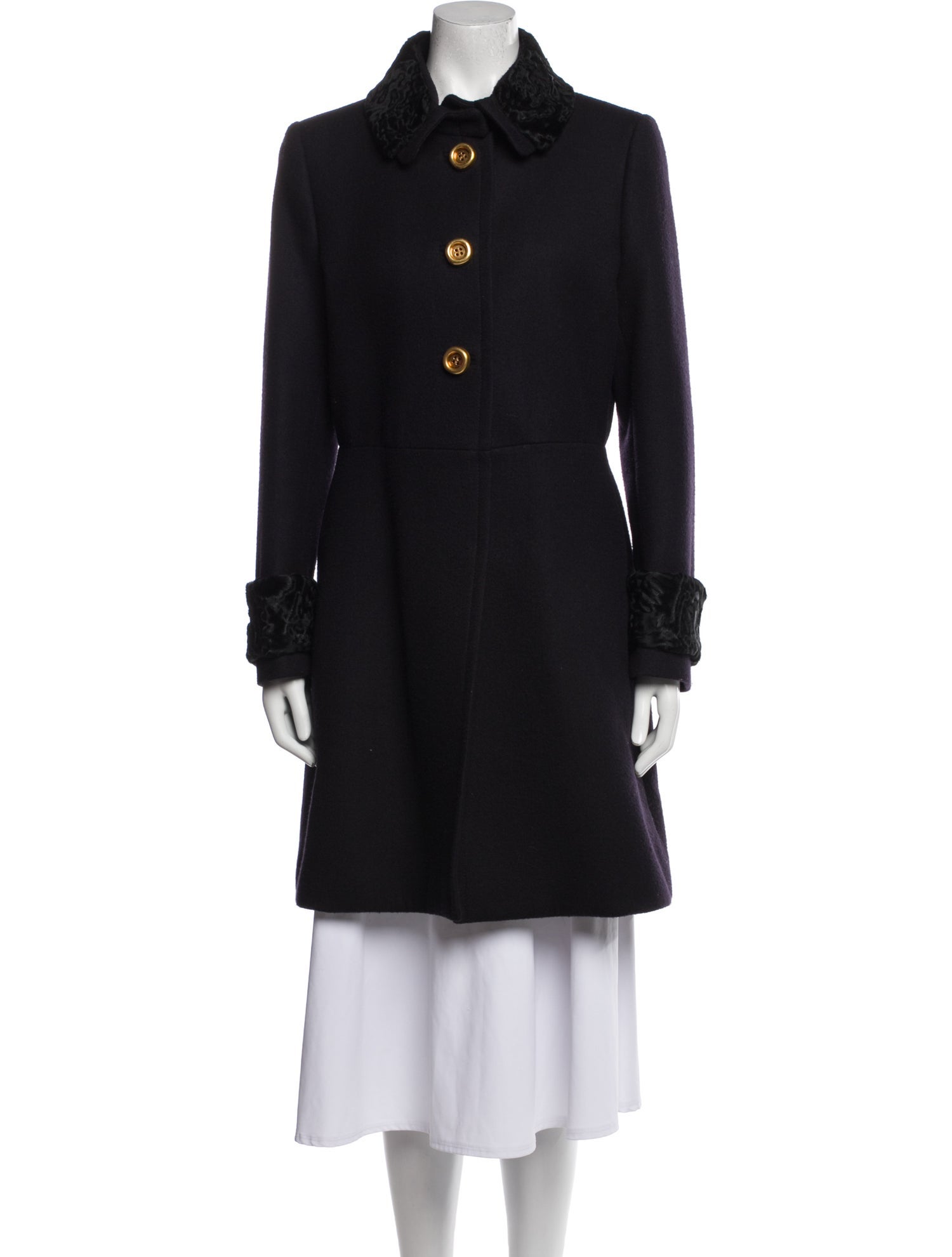Prada 2012 Virgin Wool Peacoat