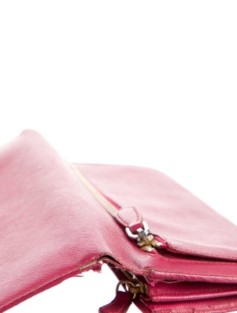 Prada Leather Continental Wallet