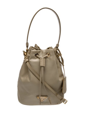 Prada Tessuto Nylon Bucket Bag Mini