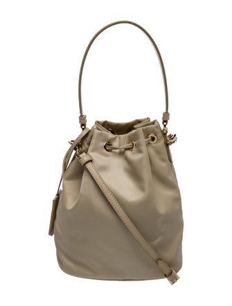 Prada Tessuto Nylon Bucket Bag Mini
