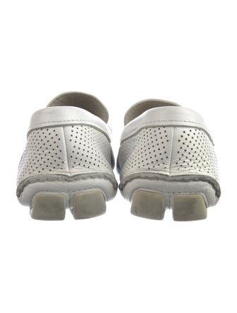 Prada Leather Striped Drivers