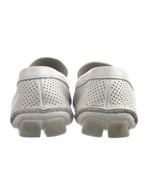 Prada Leather Striped Drivers