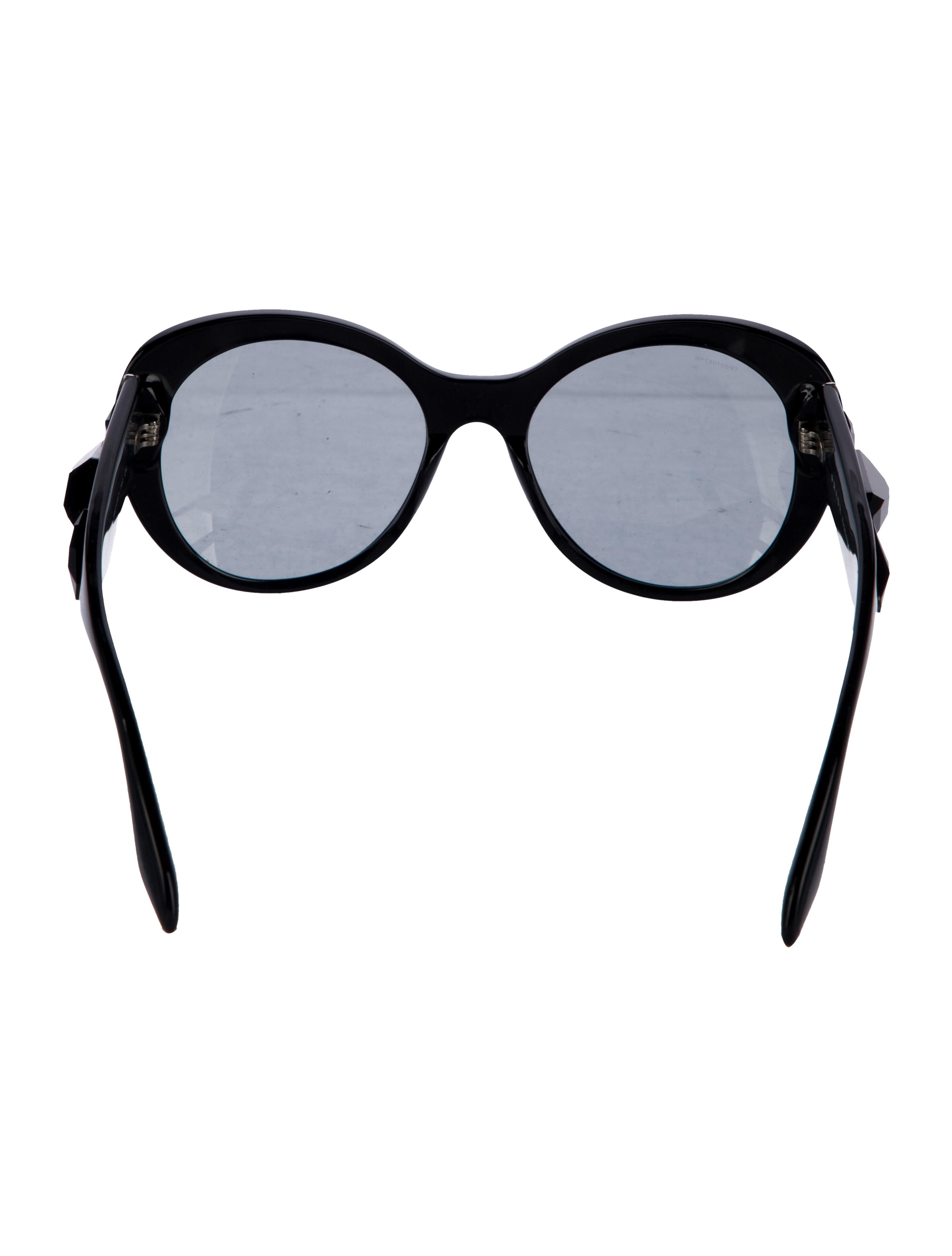Prada Signature Logo Oversize Sunglasses