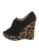 Prada Suede Animal Print Pumps