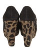 Prada Suede Animal Print Pumps