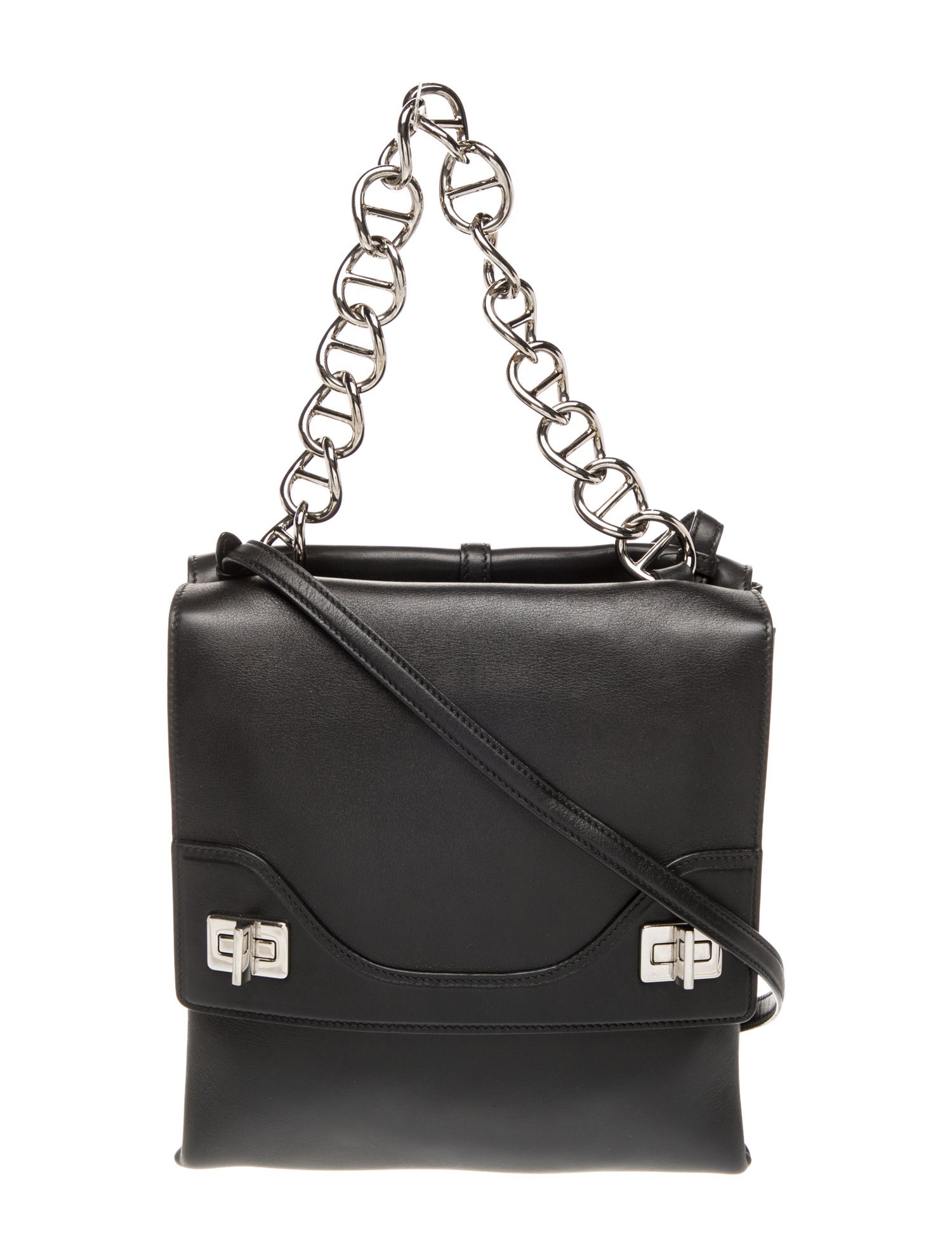 Prada Vitello Leather Shoulder Bag