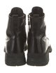 Prada Leather Combat Boots