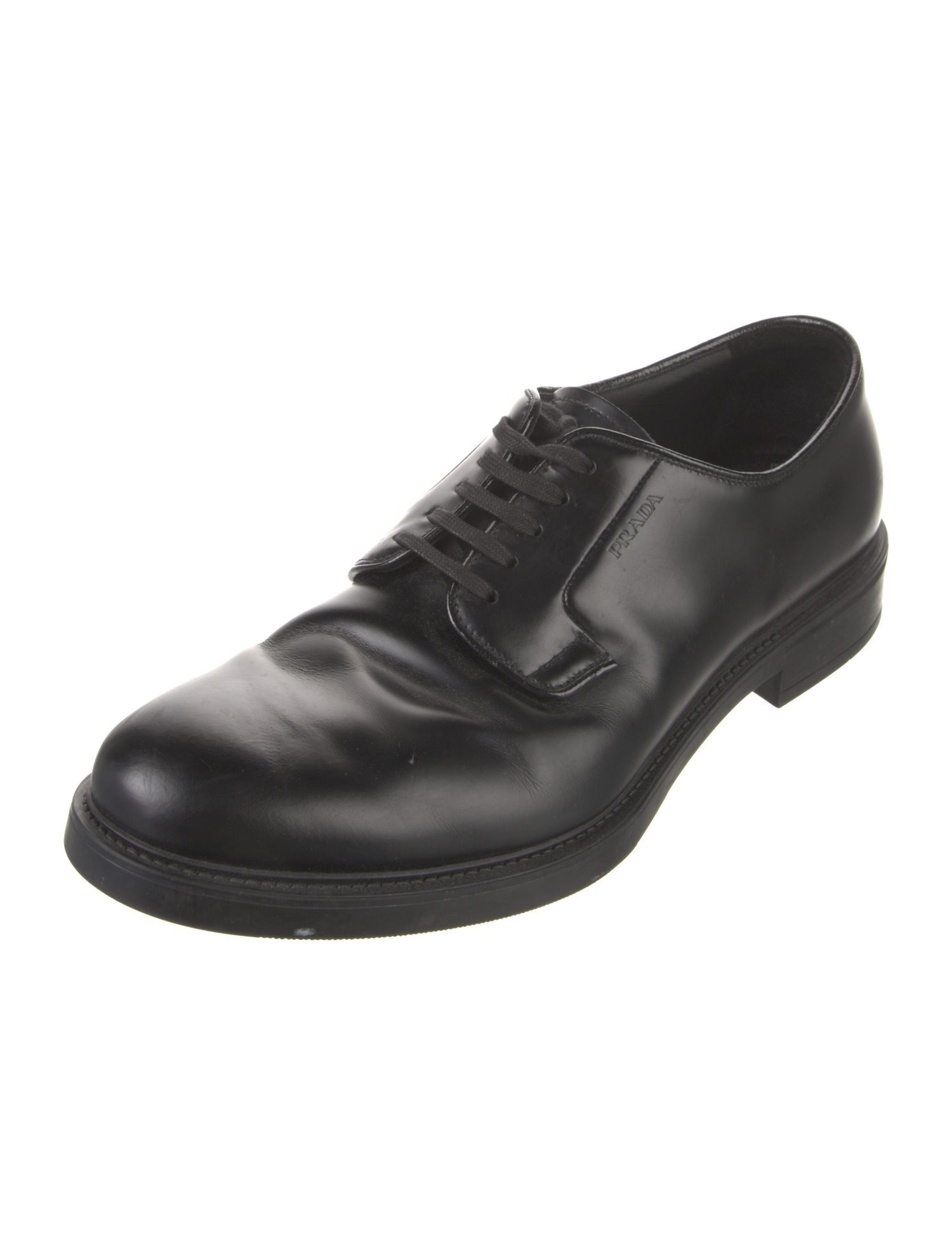 Prada Leather Derby Shoes