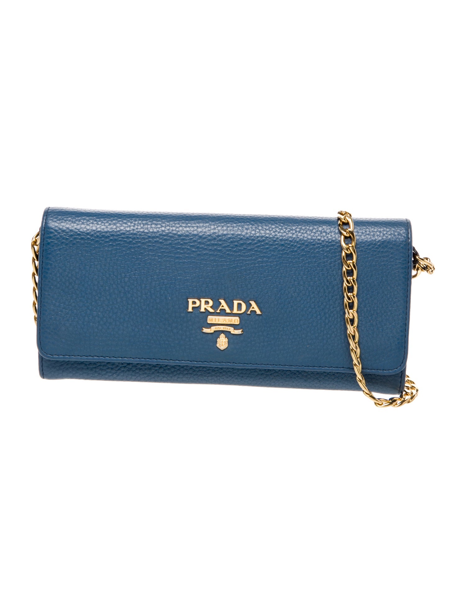 Prada Saffiano Leather Metal