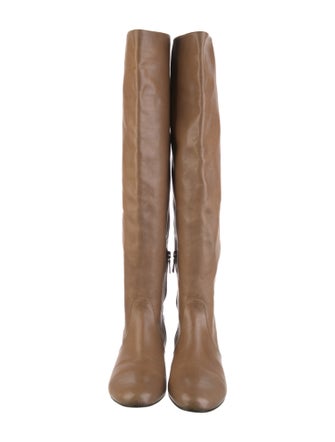 Prada Leather Riding Boots