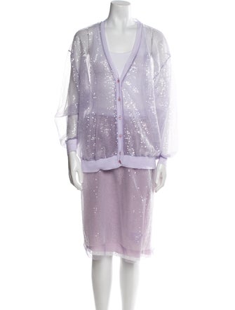 Prada 2021 Holiday Skirt Set