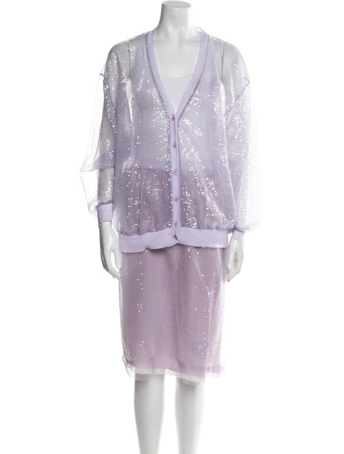 Prada 2021 Holiday Skirt Set