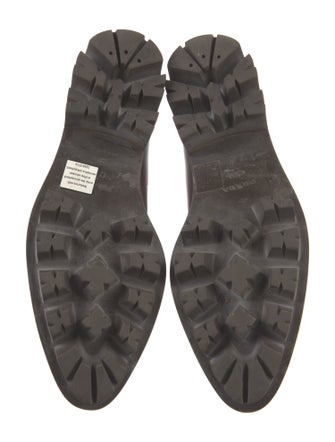 Prada Leather Lace-Up Boots