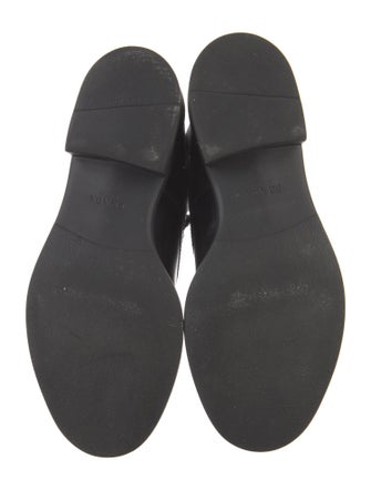 Prada Leather Combat Boots