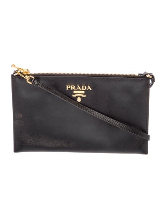 Prada Saffiano Leather Metal