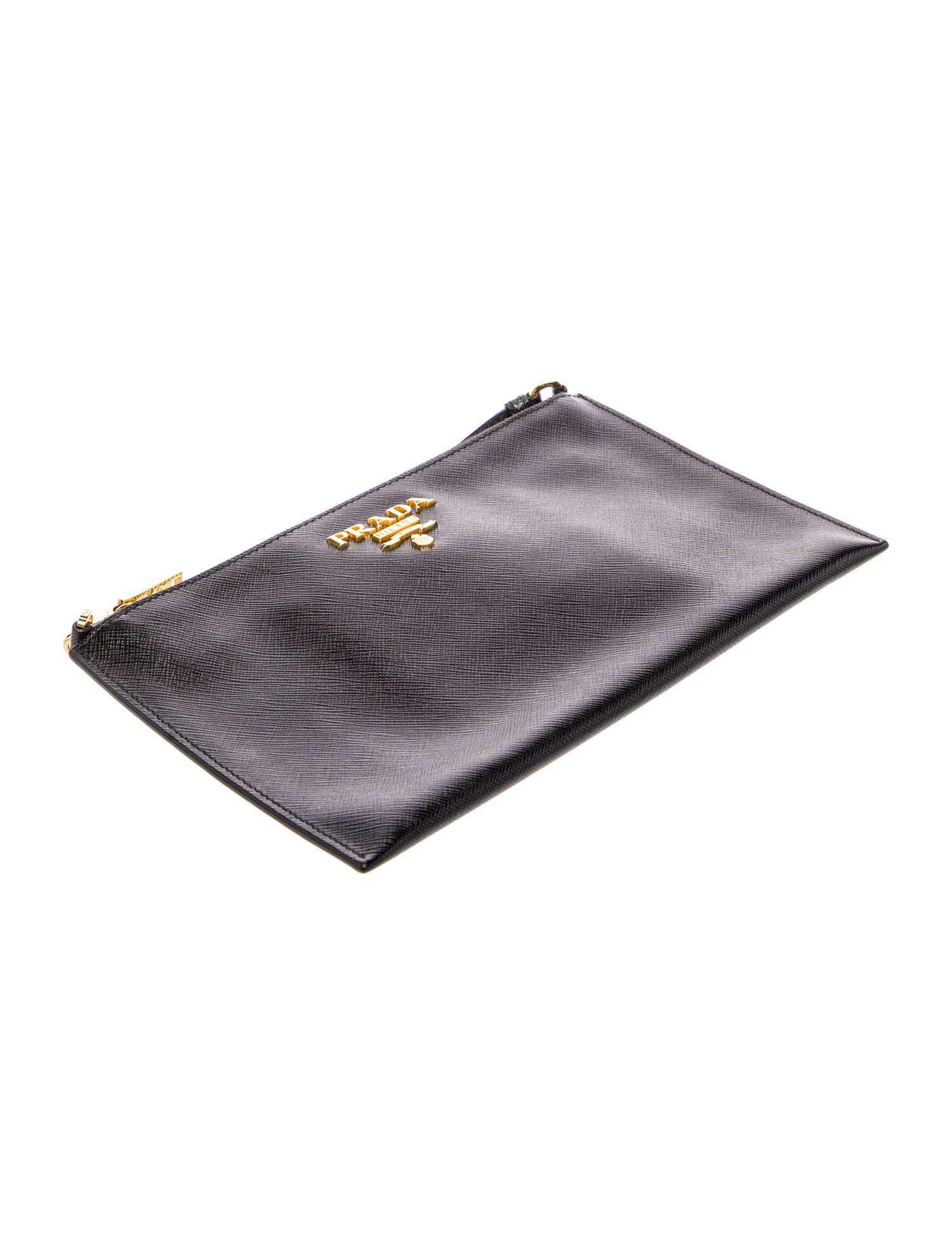 Prada Saffiano Leather Metal