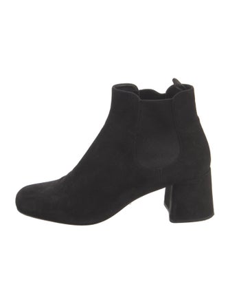 Prada Suede Chelsea Boots