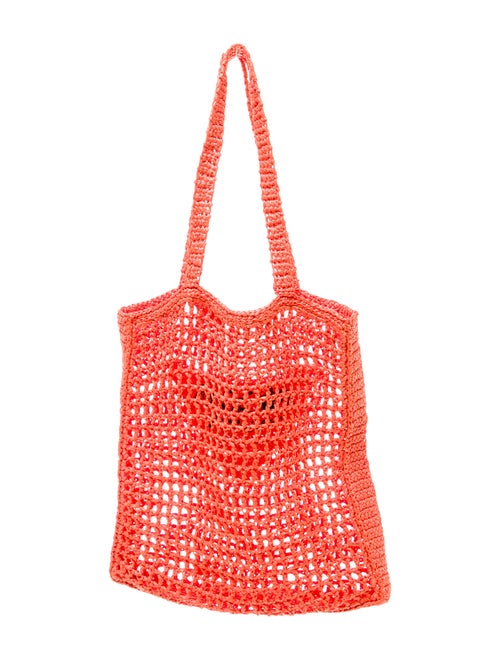 Prada Raffia Grass Shoulder Bag