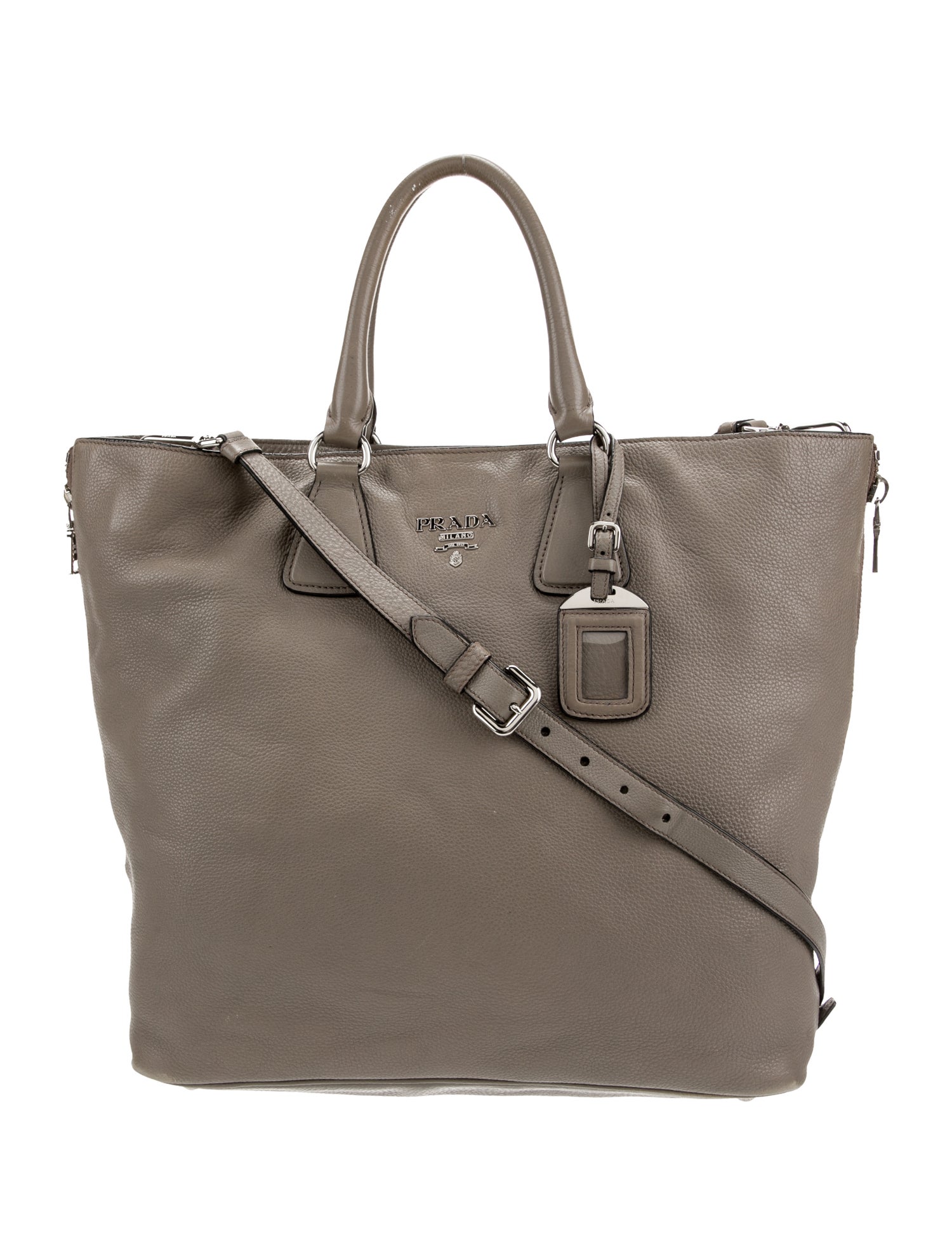 Prada Saffiano Leather Top Handle Bag