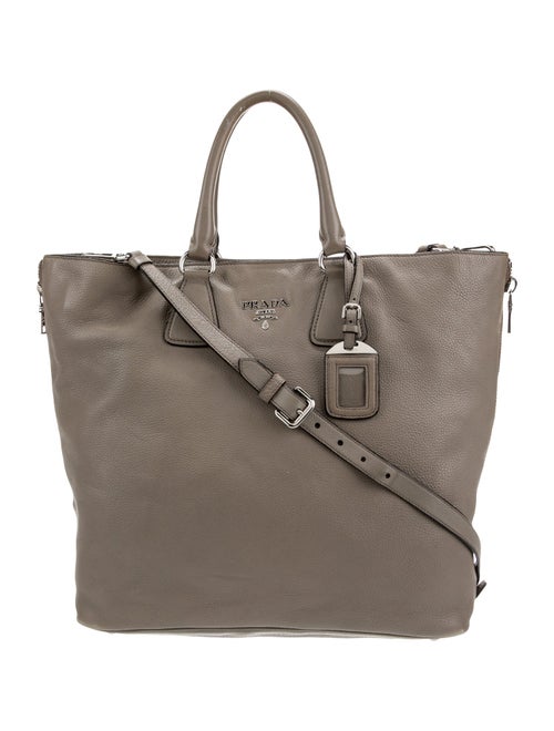 Prada Saffiano Leather Top Handle Bag