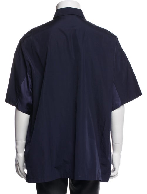 Prada 2022 Enameled Metal Triangle Shirt