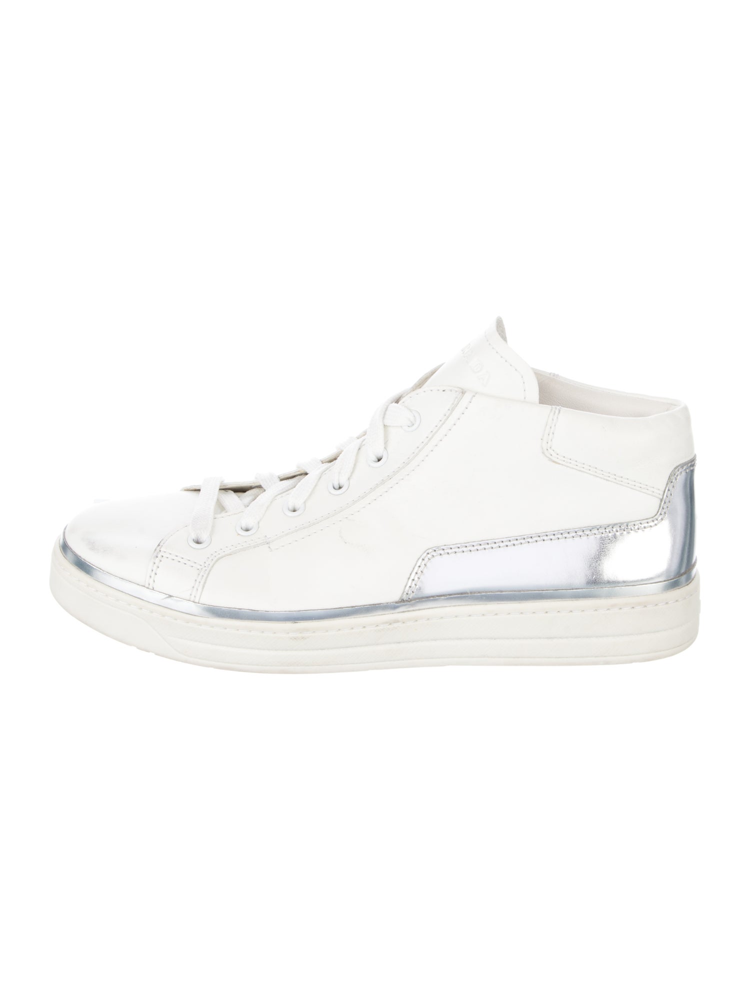 Prada Sport Leather Sneakers