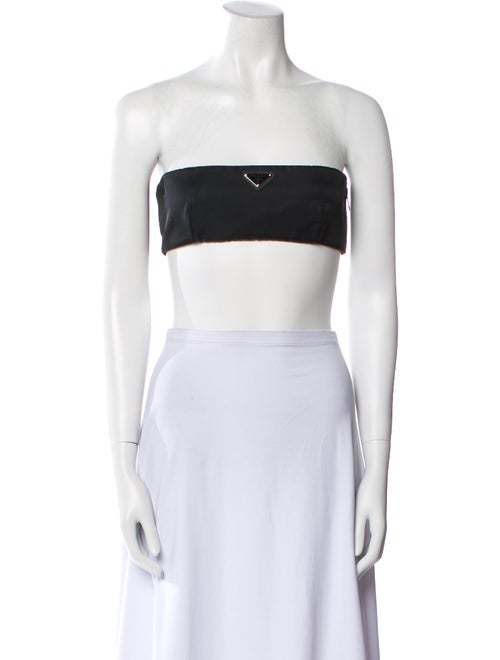 Prada 2021 Re-Nylon Crop Top