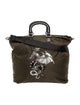 Prada Saffiano Leather Dragon Appliqué Tattoo Shopping w/ Strap