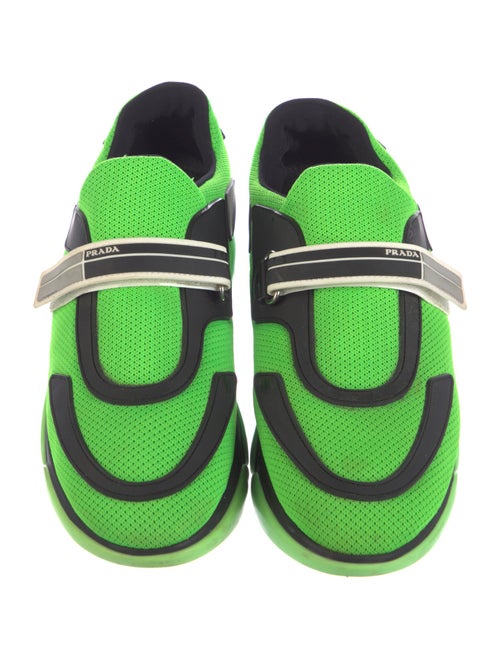 Prada Signature Logo Mesh Sneakers